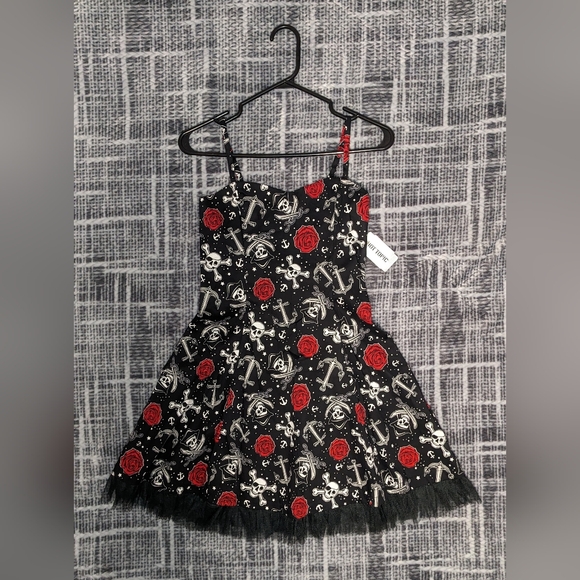 Hell Bunny Anchored Away Dress - Picture 1 of 3